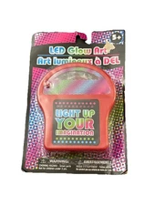 Vtg LED Glow Art Light Up Your Imagination Board Toy w/ 60 Pegs 5+