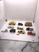 Vintage Diecast Car Lot Matchbox Lesney Hot Wheels Majorette 11 Vehicles Mixed