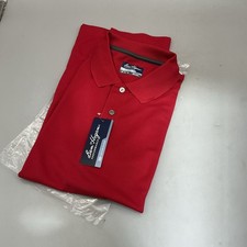 Ben Hogan Men  s Performance Stretch Shoulder Seams Polo Shirt Size M Brand New