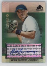 2004 SP Prospects Auto Draft Picks 230/600 Matt Tuiasosopo #366 Auto 2d8