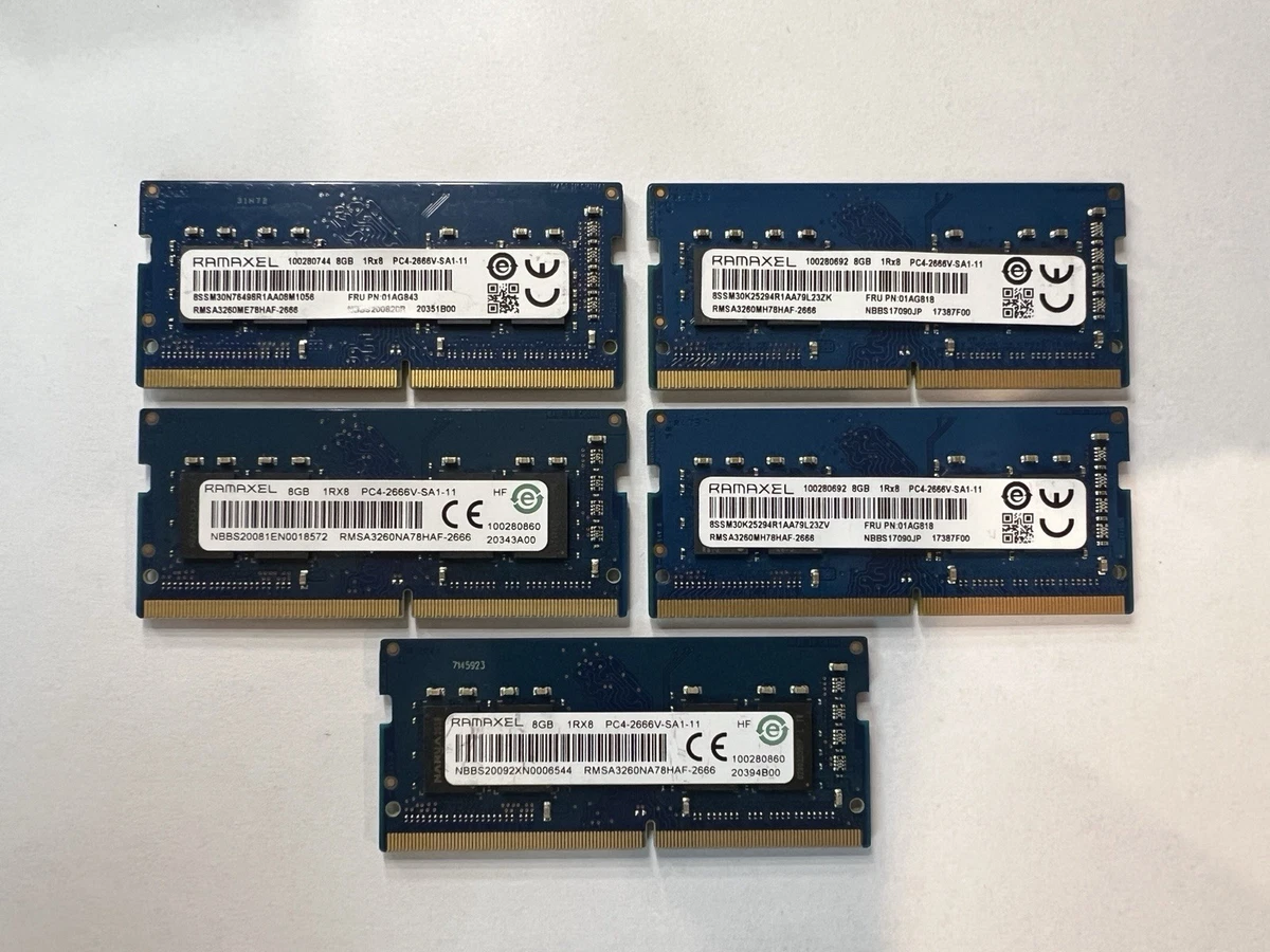 Ramaxel Computer PC4-21300 (DDR4-2666) Bus Speed Memory (RAM) for