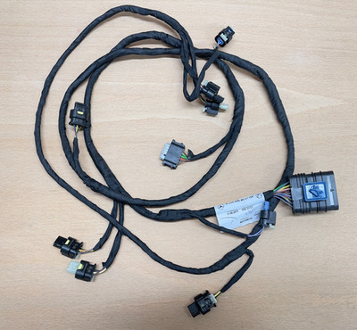 New Genuine Mercedes C Class W205 Parking Sensor Wiring Loom Front Bumper 40 07