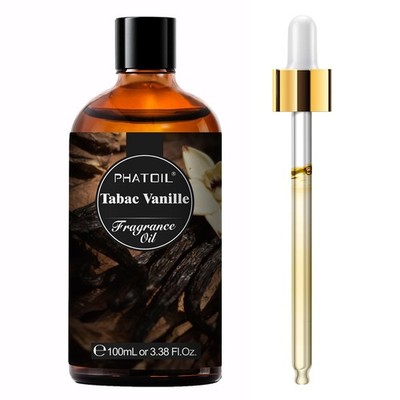 PHATOIL 3.38FL.OZ Tabac Vanille Fragrance Oils for Aromatherapy, Essential Oi...