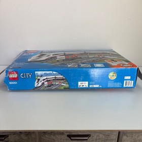 Lego City High-speed Passenger Train 60051 2 Boxes Only no Minifigures or Pieces