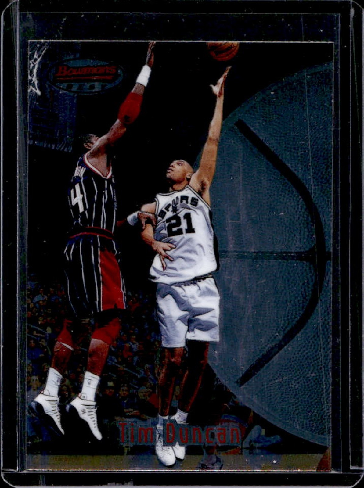 1997-98 Bowman's Best Tim Duncan Rookie RC #106 Spurs