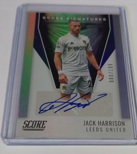 Panini Score 21/22 Jack Harrison Auto /199 Leeds Utd