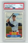 PSA 9 Aaron Judge 2018 Topps Heritage Award Winners #AW-5 2017 AL ROY Yankees