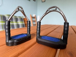 Sprenger Bow Balance Edelstahl Sicherheitssteigbügel 12cm Gelenksteigbügel