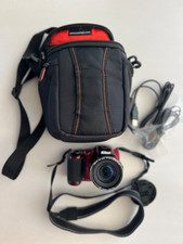 Nikon COOLPIX L820 30x zoom Digital Camera (For Parts or Repair), strap & case