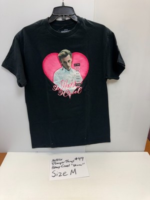 Netflix Stranger Things Henry Creel Love Heart   T-Shirt   Size Medium   NWT #49