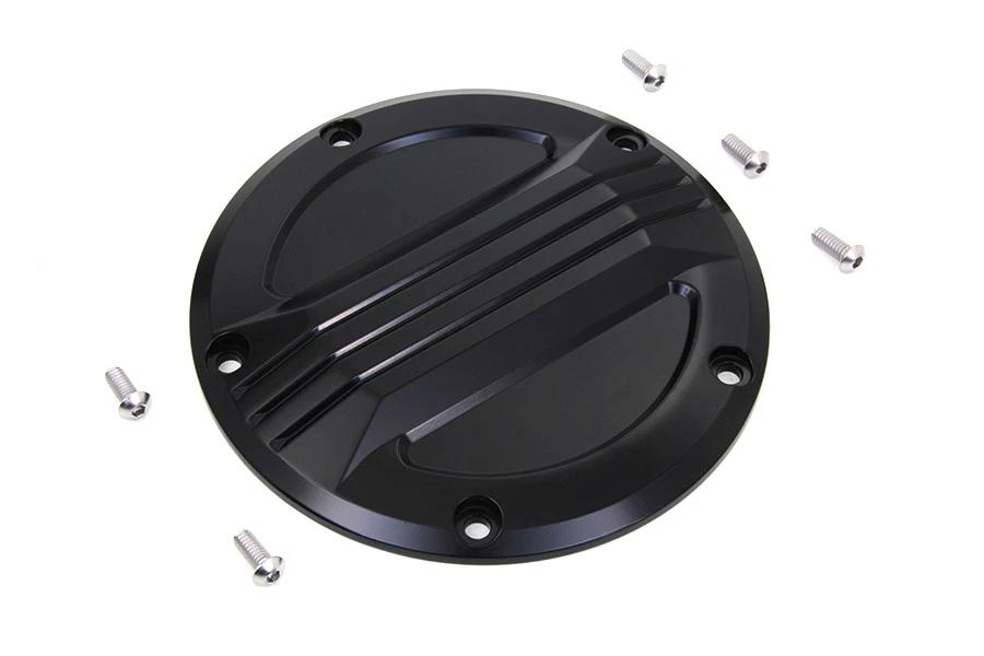 Cubierta Derby Black Air Flow para Harley Davidson Foto 2 de 4