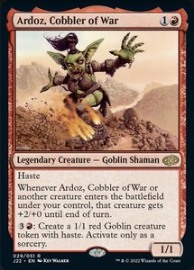 Ardoz, Cobbler of War #29 Jumpstart 2022 MTG Rare