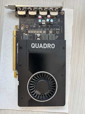 Nvidia Quadro P2000 Graphics Card 5GB GDDR5 1024 CUDA Cores Pascal GPU 4x DP 1.4