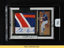 2024 Panini Three and Two Prospect Jersey Emerald 4/5 Colin Houck Auto READ 0z95