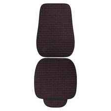 Anti-Rutsch Auto Vorne Sitzkissen Sitzbezüge Sitzauflage Sitzmatte Schwarz