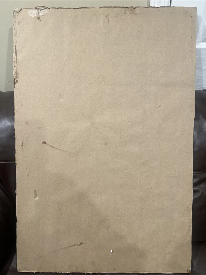 Pintura antigua espíritu montaña coreano en buen estado Foto 2 de 2