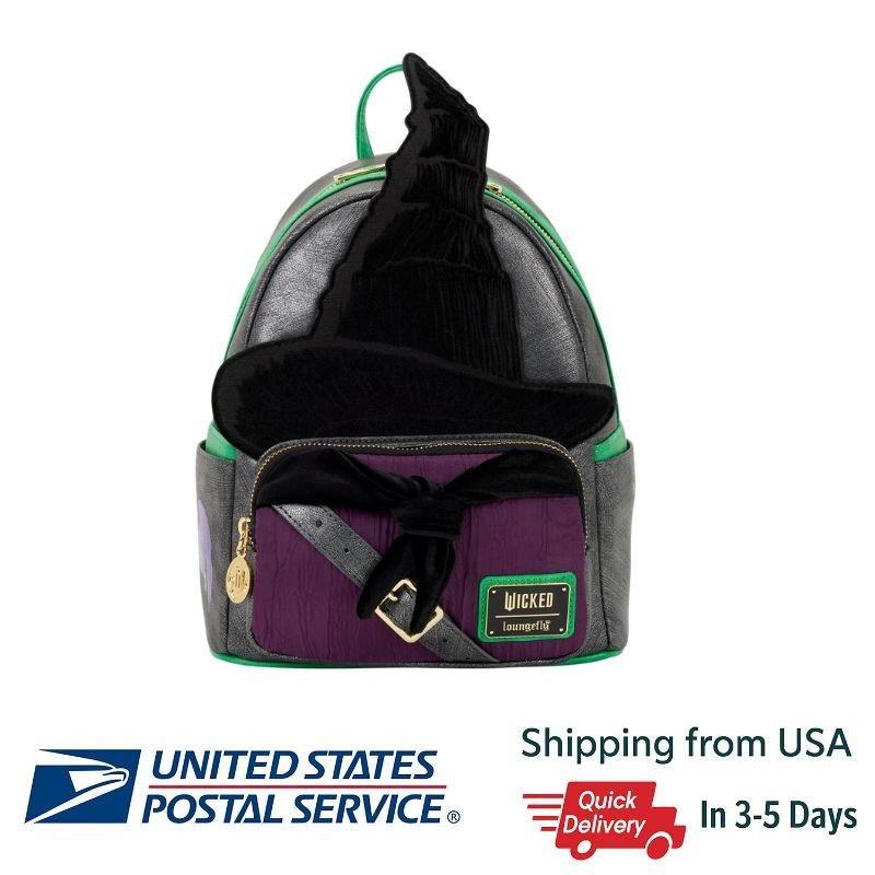 Loungefly Wicked: For Good Exclusive Elphaba Cosplay Mini Backpack