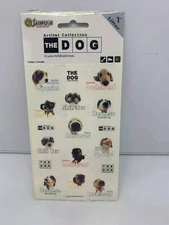 Vintage The Dog Artlist Collection Stickers NEW SEALED