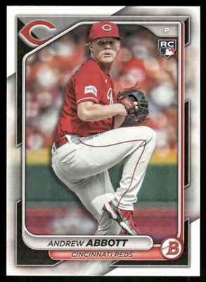2024 Bowman #70 Andrew Abbott Rookie Cincinnati Reds
