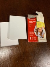 canon glossy photo paper approx 90-95 pcs 4x6