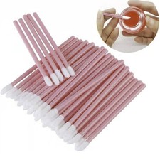 100PCS Disposable Lip Applicators - Wands for Lipstick, Gloss, Mascara