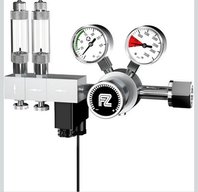 FZONE Pro Series Aquarium Dual Stage CO2 Regulator Adjustable Output Pressure...