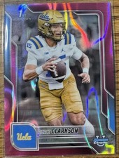2025 Bowman University Chrome #156 Pierce Clarkson Pink Lava Refractor