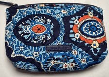 2pc vera bradley Marrakesh COSMETIC BAG  ID Case 6x5  