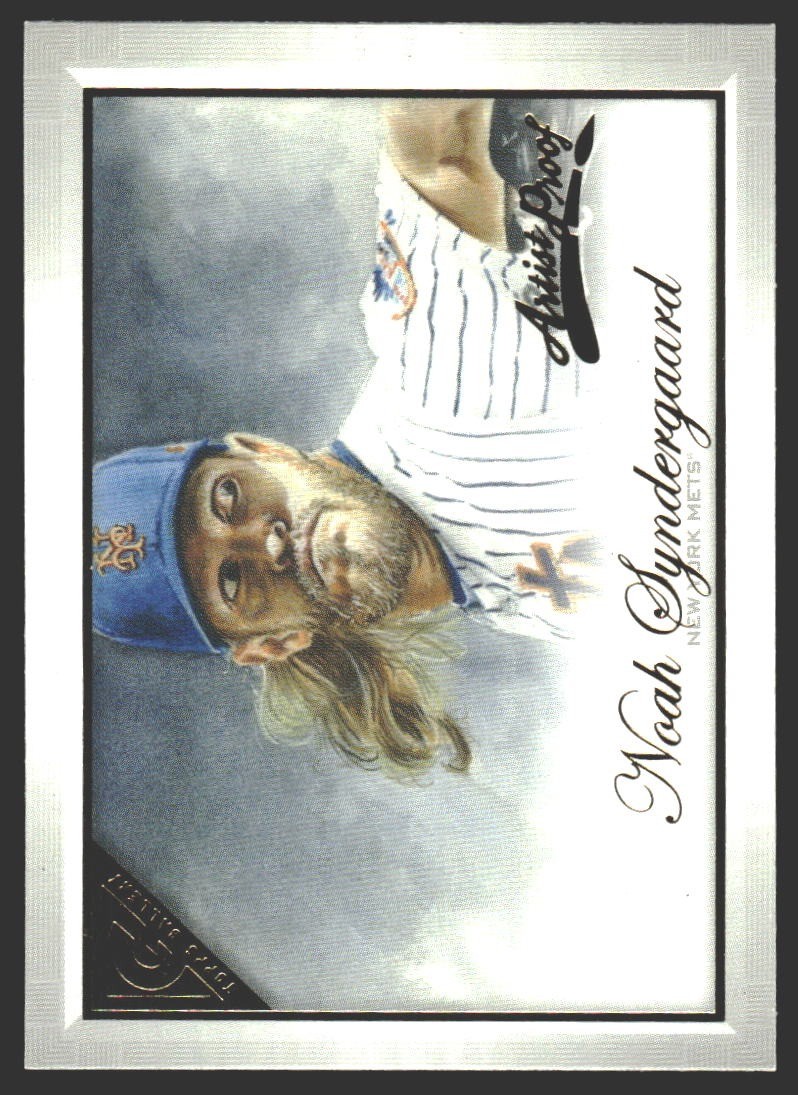 Noah Syndergaard #93 2019 Topps Gallery Artist Proof New York Mets