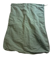 US Military Barracks Bag – OD Green Cotton Laundry Bag w/ Name