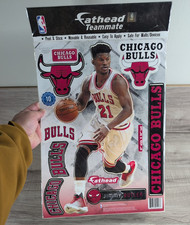 Fathead Teammate NBA Chicago Bulls Jimmy Butler 2016 - 10 DECALS Peel & stick