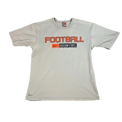 Vintage Y2K Oregon State Beavers Football Nike Dri-Fit Team issued Shirt Mens M