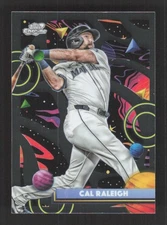 Cal Raleigh 2025 Topps Cosmic Chrome #6