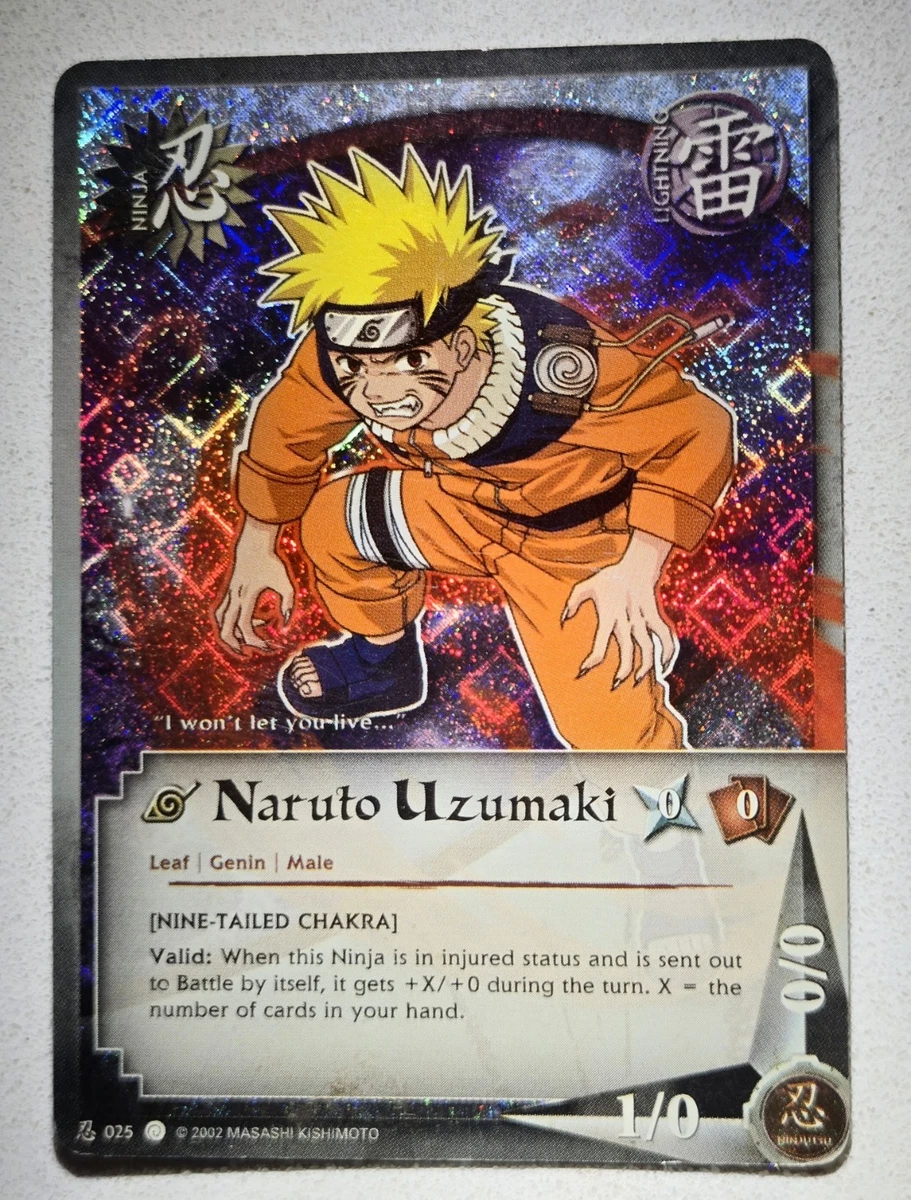 Naruto CCG Bandai Collectible Individual Card Games Promo for sale