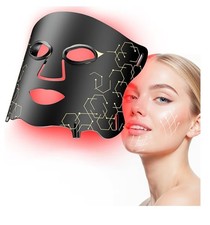 LED Light Therapy mask E106A for Face, LED Light Therapy Mask with Adjustab