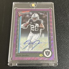2022 Panini Classics - Josh Jacobs #58 Purple /15