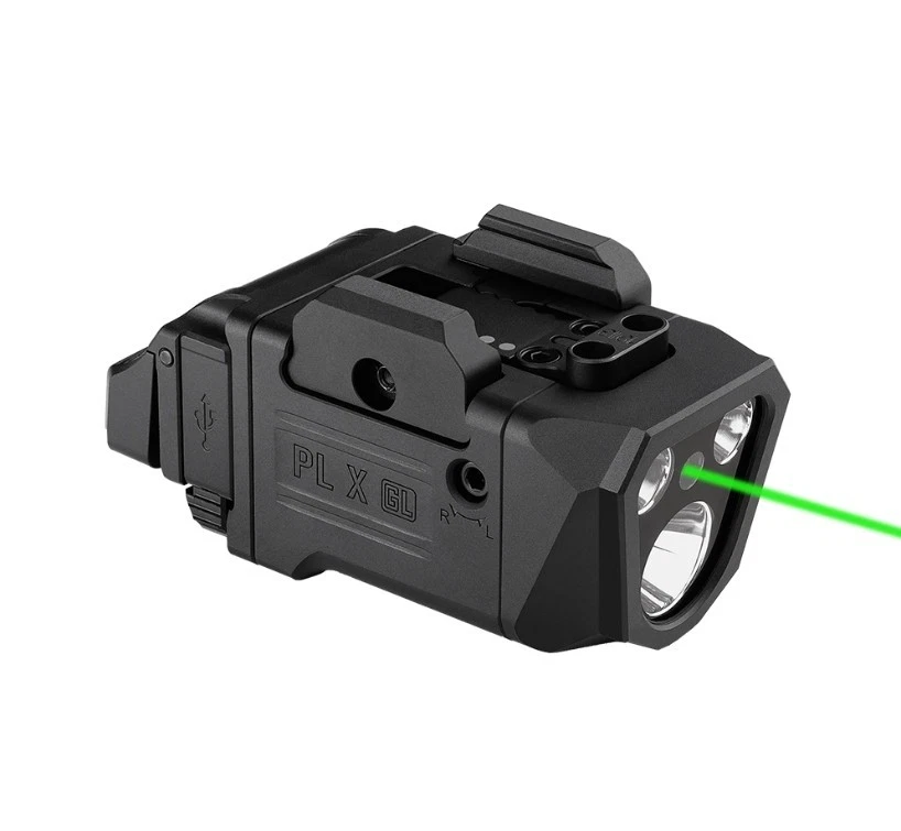 PL-X GL 3-in-1 Rail-Mounted Light: Floodlight, Spotlight,Green Beam.OLIGHT-img-2