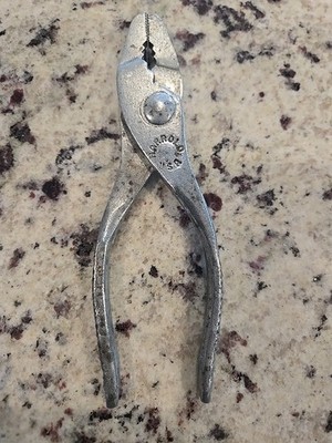 Vintage Harrold Slip Joint Pliers Hand Tool 6'' Long