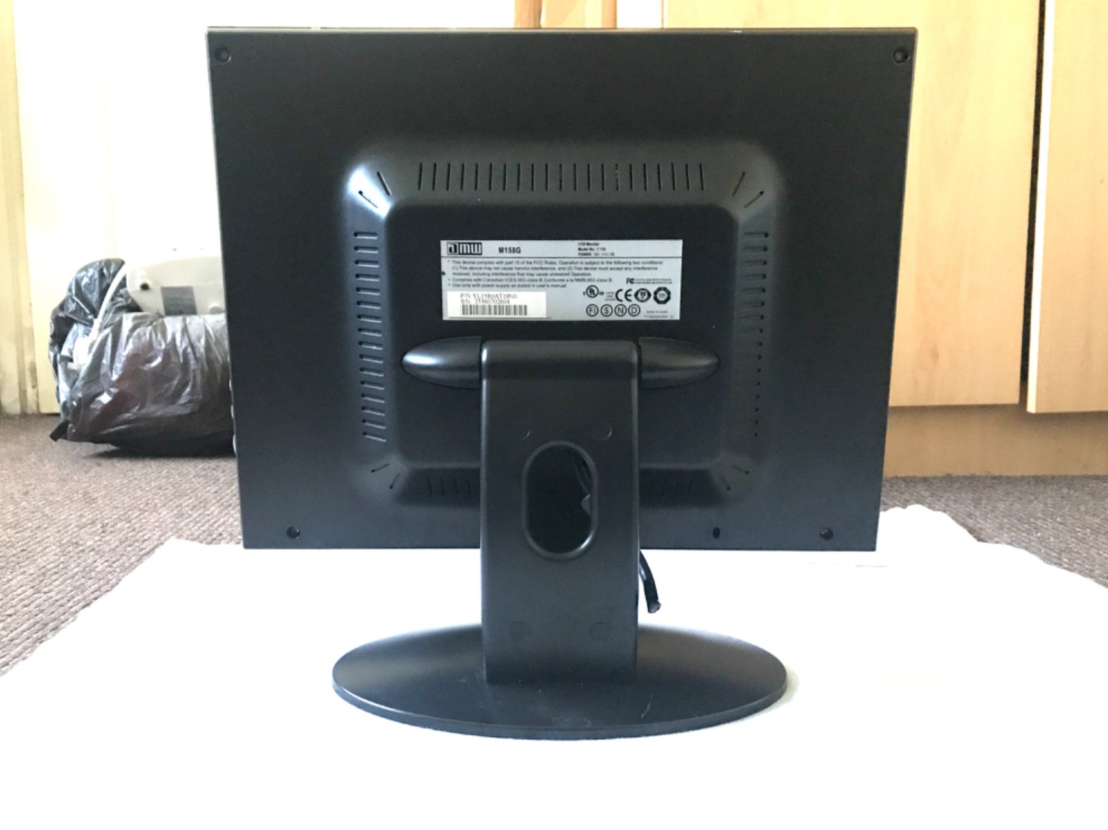 AMW 15" LCD Monitor Schermo Display PC Gaming Riparazione Ricambi SOLO PEZZI DI RICAMBIO foto 2