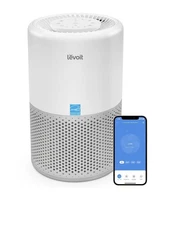Levoit Core 200S Smart Air Purifier, 2 Levoit Air Purifier Pet Allergy Replacemt