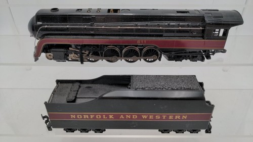 Locomotora de vapor Bachmann 41-0657 HO Norfolk & Western Class J 4-8-4 y licitadora EX | Zustand: Used