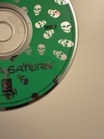 Corpse Killer: Graveyard Edition (Sega Saturn, 1995) Disc 1, 2 & Manual T&W