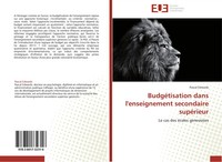 Pascal Edwards | BudgéTisation Dans L'enseignement Secondaire SupéRieur | Buch