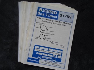 Midland Scottish: over forty leaflets dated January to May 1991