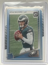 2025 Donruss Optic #283 Kyle McCord – Philadelphia Eagles RC