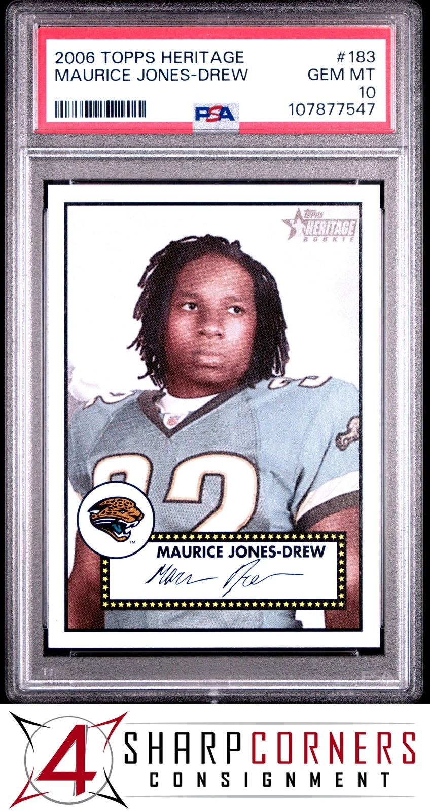 Maurice Jones-Drew Topps Heritage #183 Base