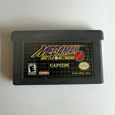 Capcom Mega Man Battle Network Nintendo Game Boy Advance GBA 2001 E NTSC-U/C
