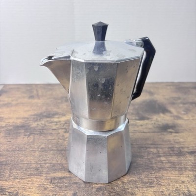 Vintage Primula Express Venezuela Metal Stove Top Percolator Cafe Coffee Pot