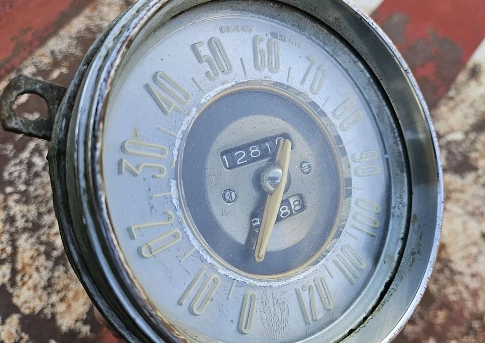 1953 Buick Roadmaster 120 MPH Speedometer With Trip Odometer 53 Super - Image 3 of 4