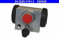 Radbremszylinder ATE 24.3220-1741.3 FüR C3 DS3 C4 Cactus DS CitroËN Aluminium 2